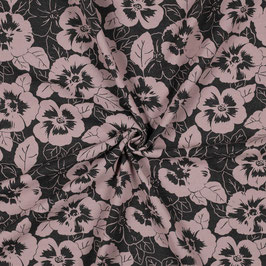 Sweat Melange Flower: Anthrazit Melange