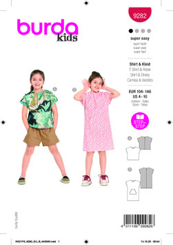 burda Kids Schnittmuster 9282