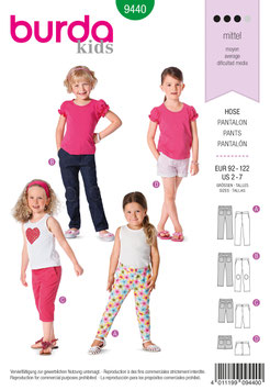 burda Kids Schnittmuster 9440