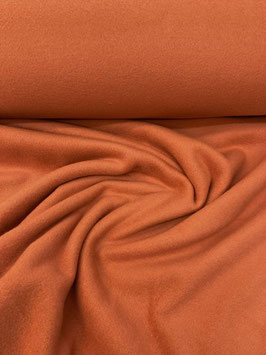Organic Cotton Fleece - Rostorange