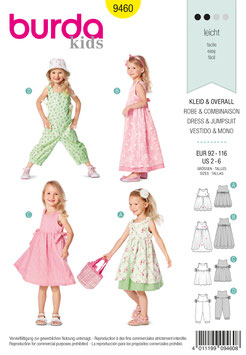 burda Kids Schnittmuster 9460