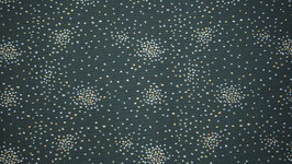 Baumwollstoff CLUSTERS II - Metallic - A325