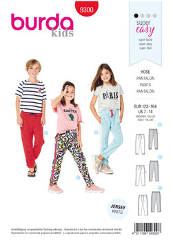 burda Kids Schnittmuster 9300