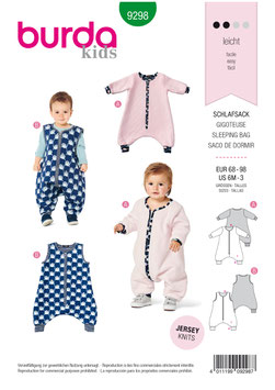 burda Kids Schnittmuster 9298
