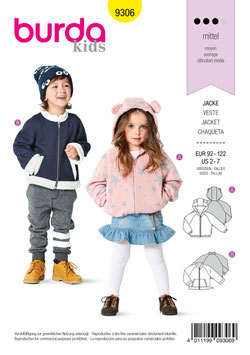 burda Kids Schnittmuster 9306