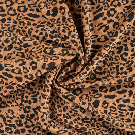 Washed Corduroy Printed Leopard - Camel - Taupe 25Q176