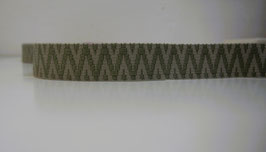 Gurtband - Woven Aztec Light Olive - 3 cm - 25VX114