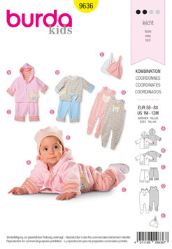 burda Kids Schnittmuster 9636