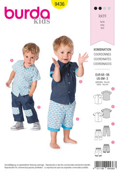 burda Kids Schnittmuster 9436