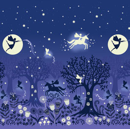 Baumwolle - Glow Fairies (glow in the dark) - 25Z101