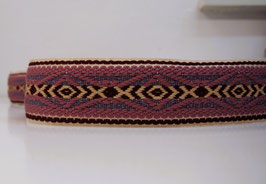 Gurtband - Altrosa Burgund - 5,5 cm - 25VX109