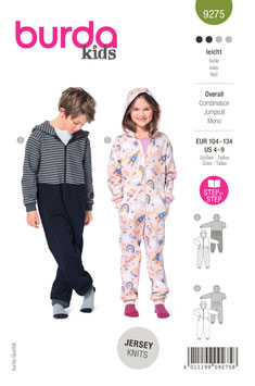 burda Kids Schnittmuster 9275