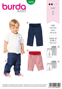 burda Kids Schnittmuster 9359