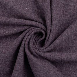 Baumwolljersey melliert - violett