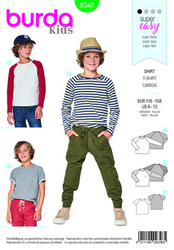burda Kids Schnittmuster 9346