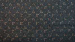 Baumwollstoff midnight blue cloverdale - Z213