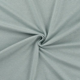 Baumwolljersey gestreift - green/white - Q573