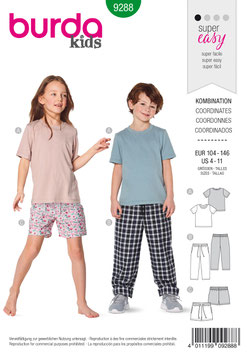 burda Kids Schnittmuster 9288