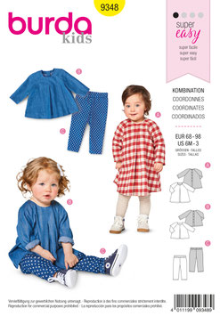 burda Kids Schnittmuster 9348
