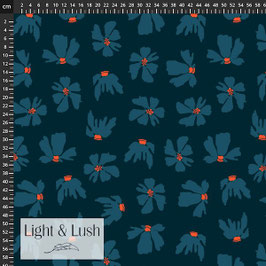 Viskose Light & Lush - Blue - 25SF108