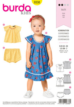 burda Kids Schnittmuster 9338