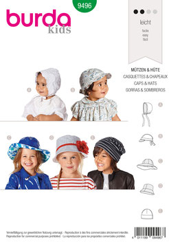 burda Kids Schnittmuster 9496