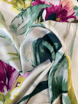 Viskose Floral - 25GO107