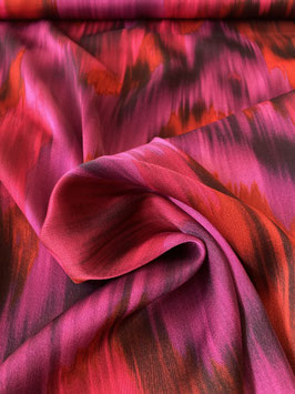 Viskose Satin - hurricane fuchsia - Q628