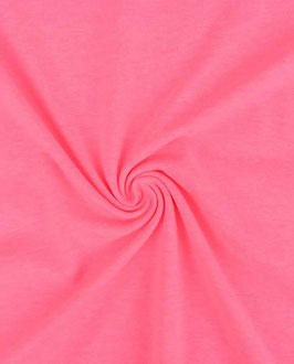 Baumwolljersey - Neon Pink - MT105