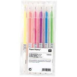 Rico Design Set Gelstifte Neon