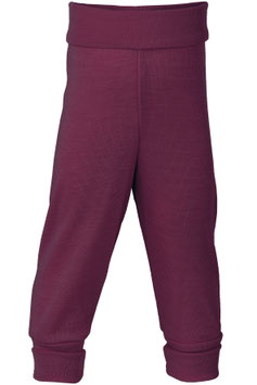 orchidee Babyhose mit Nabelbund - Wolle / Seide