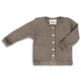 Baby-Cardigan - Wolle / Seide