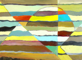 Ölbild Spiegelungen I