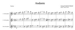 Georg Friedrich Händel: Andante und Allegro
