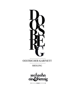 ‘ Oestricher Doosberg ‘ Kabinett