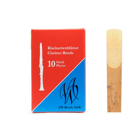 Blatt für deutsche Klarinette Modell 105 "Classic" von AW Reeds, Stärke 3