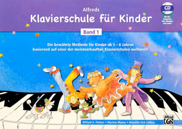 Alfreds Klavierschule für Kinder, Band 1 mit CD