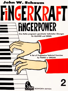 Fingerkraft, Band 2 für Klavier / Orgel