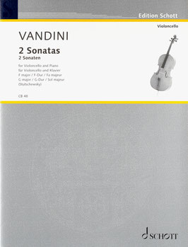 2 Sonaten für Cello und Klavier in F-Dur und G-Dur