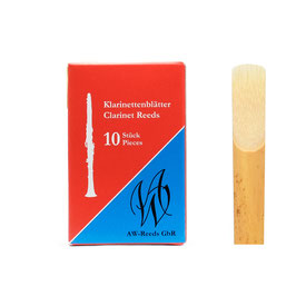 Blatt für deutsche Klarinette Modell 105 "Classic" von AW Reeds, Stärke 2