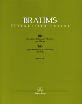 Trio für Klarinette, Violoncello (Viola) und Klavier op. 114