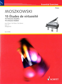 15 Études de virtuosité op.72
