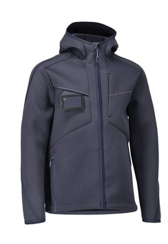 22086-662-010 Softshell Jacke Farbe schwarzblau