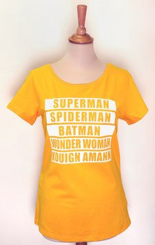 T-shirt Femme Kouign-Amann jaune