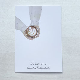 Eulenschnitt | Postkarte | Coffeedate