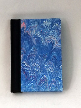 Kleines Adressbuch Marmor blau