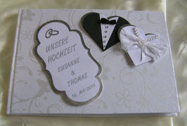 Gästebuch für die Hochzeit "Bride and Groom"