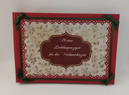 Ringbuchordner Weihnachtsrezepte