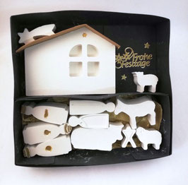 Mini Krippe gegossen