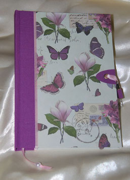 Abschließbares Tagebuch "Butterfly"